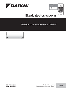 FTXTM-A_Operation manual_3PLT728539-6G_Lithuanian download